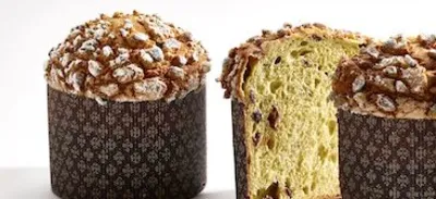 Panettone Pistache Cranberry