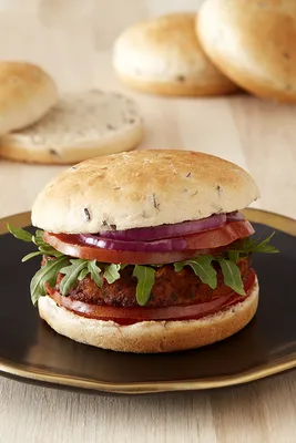 Burger aux graines de seigle germé