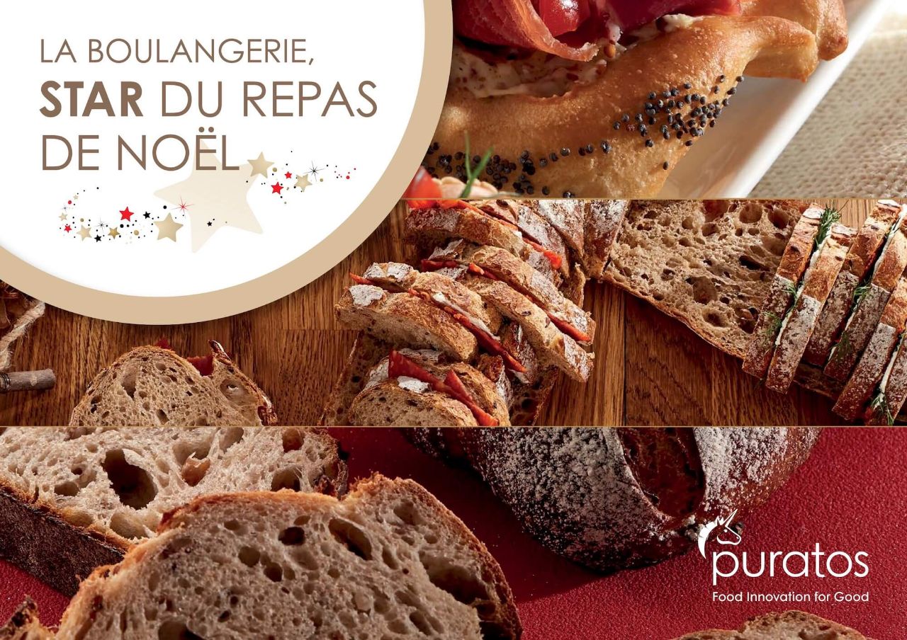 La boulangerie, star du repas de Noël Puratos