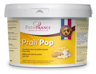 Praliné Amande et Pop Corn Prali'pop