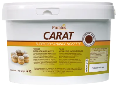 Fourrage Carat Supercrem Amande-Noisette 40% sans palme