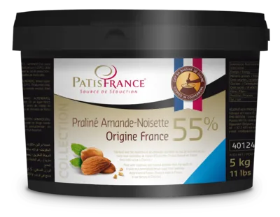 Praliné Collection Amande-Noisette 55% Origine France