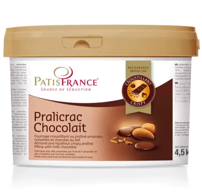 Fourrage Croustillant Pralicrac Chocolait Cacao-Trace