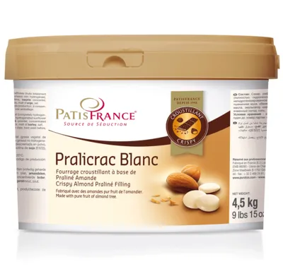 Fourrage Croustillant Pralicrac Blanc
