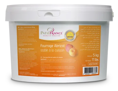 Fourrage abricot stable à la cuisson