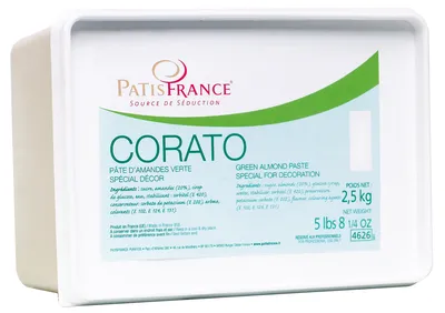 Pâte d'amande Corato Verte 20%