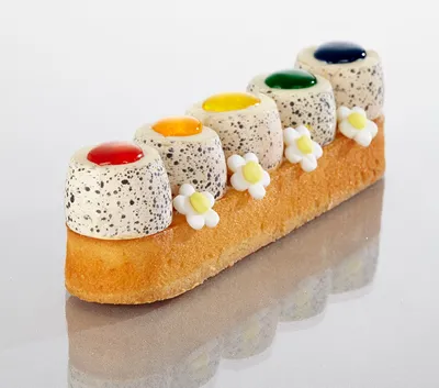 Gâteau finger à la gelée de fruits