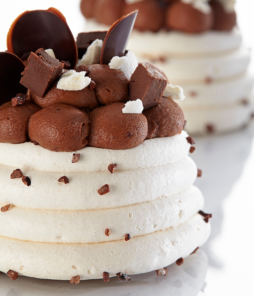 Petits Gateaux Merveilleux Gianduja Noir Puratos