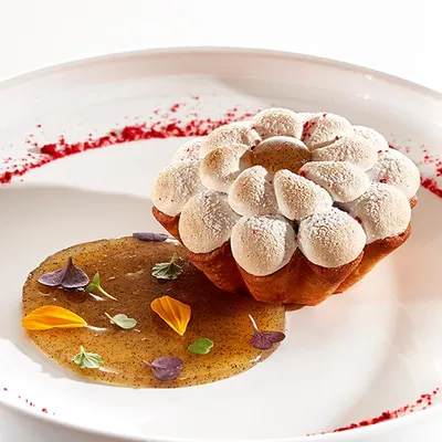 Tartelette Rhubarbe Framboise