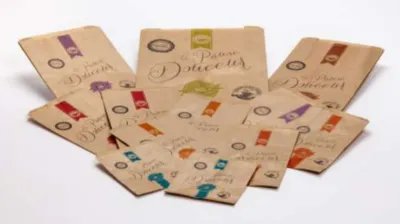 Sac à croissants Bistro Brun N°103/6